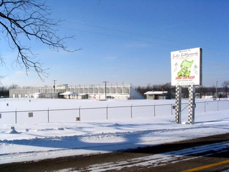 Butler Motor Speedway - Winter Shot